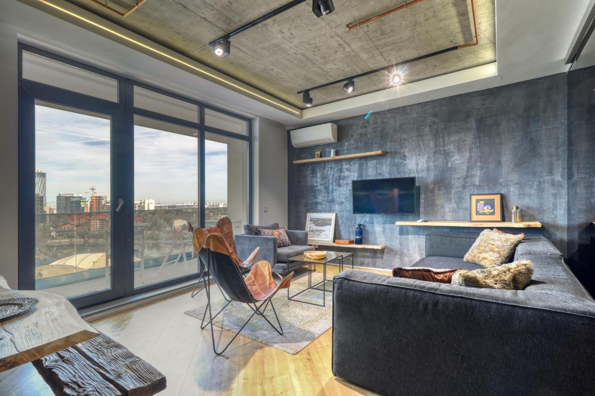 Penthouse Floreasca Бухарест Екстер'єр фото