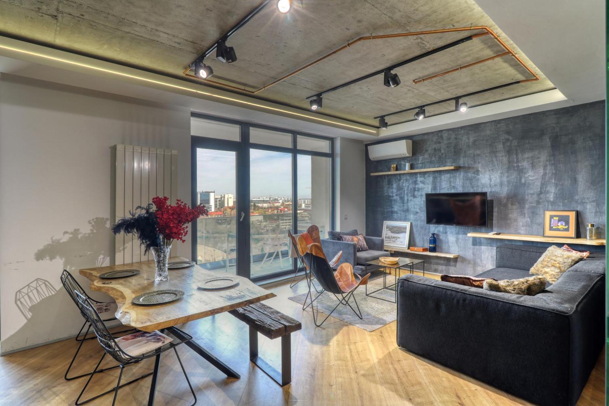 Penthouse Floreasca Бухарест Екстер'єр фото