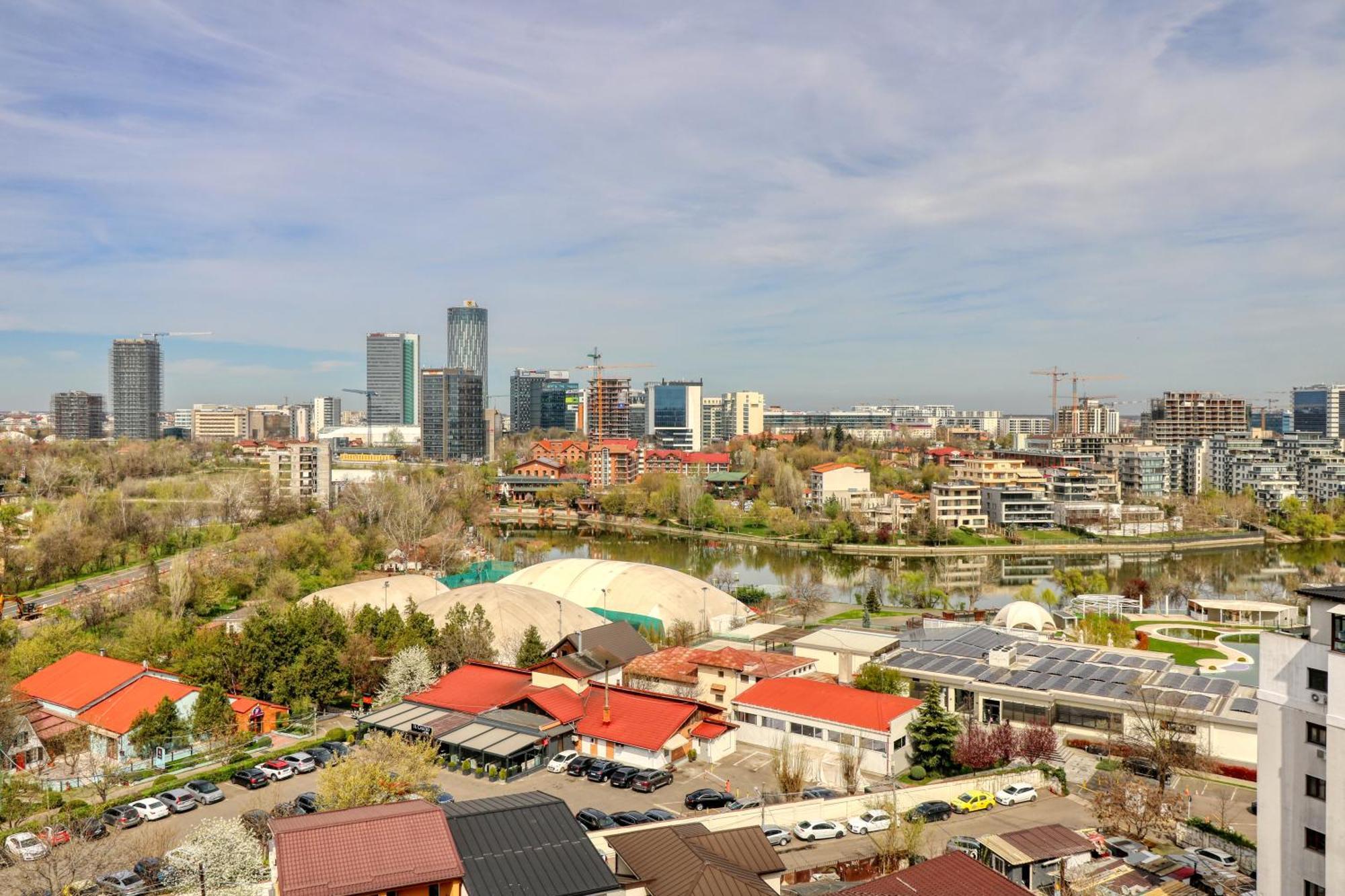 Penthouse Floreasca Бухарест Екстер'єр фото