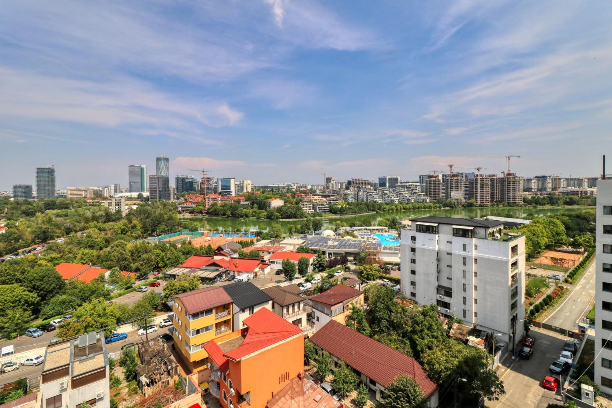 Penthouse Floreasca Бухарест Екстер'єр фото