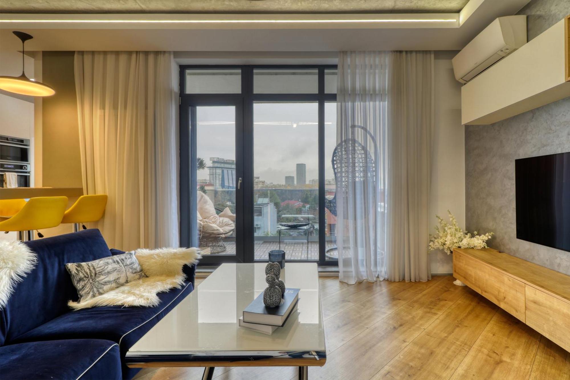 Penthouse Floreasca Бухарест Екстер'єр фото